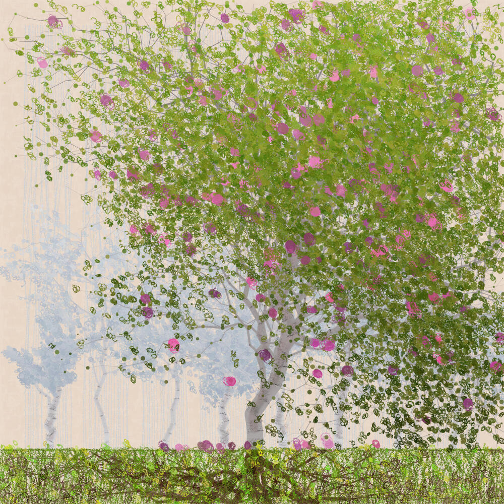 Orchard #2, 2022. Matt Perkins. MIME: application/x-directory, Token: FA2, Storage: IPFS, Contract: KT1...