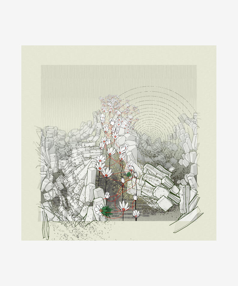 Michaël Zancan France Earth and I, 2023 Code-based generative, editioned