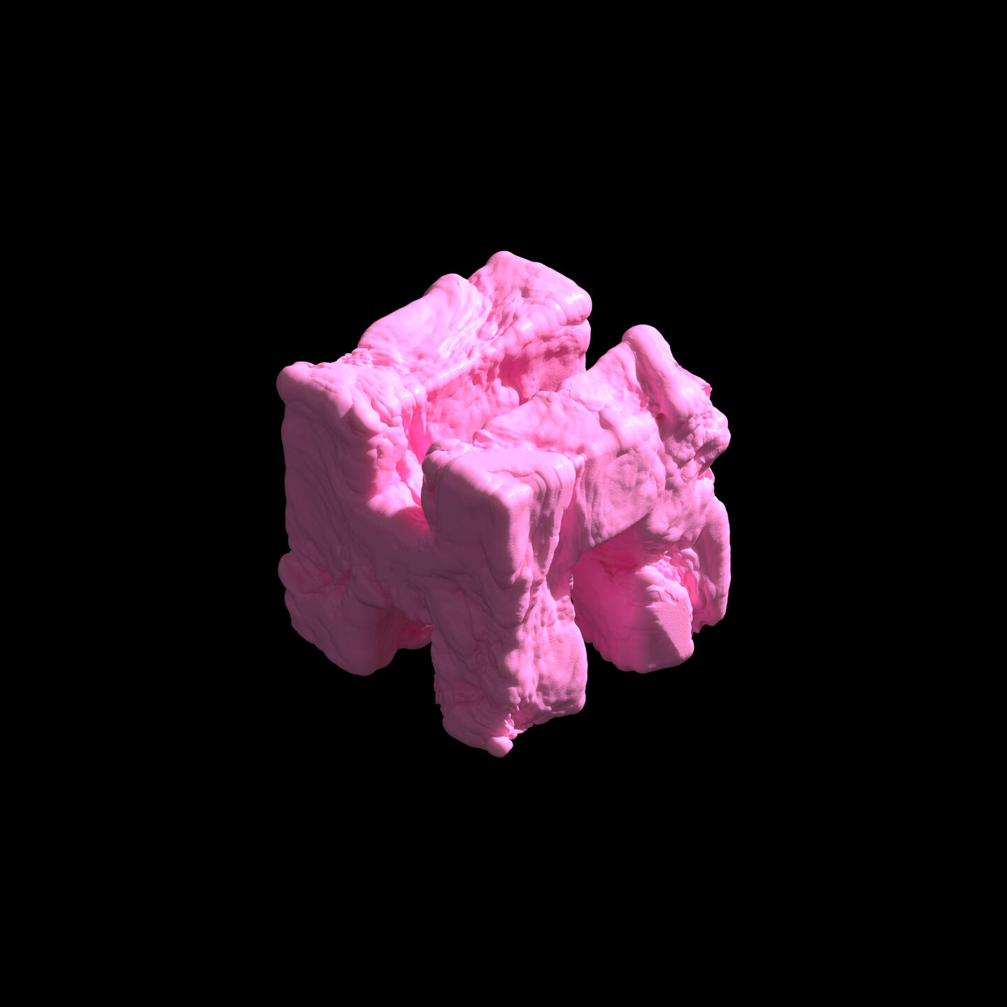 Isometric HeN Token: Gum Variant, 2022. Mark Stuckert. MIME: image/jpeg, Token: FA2, Storage: IPFS, Contract: KT1...