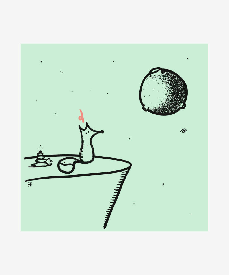 Juan Manuel Yañez Argentina Breathe, Feel, Vibe, Behold, 2021 Digital illustration, editioned