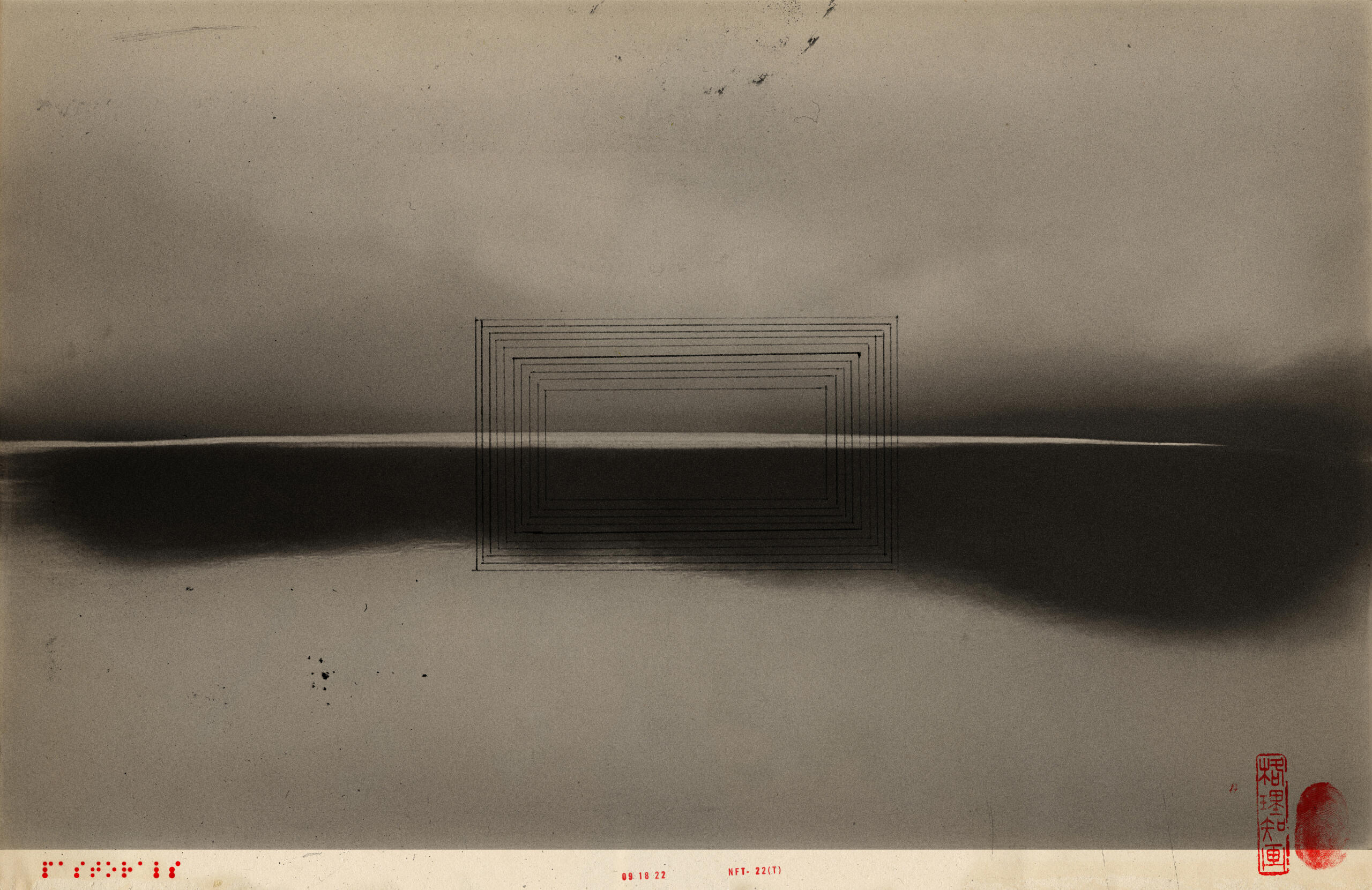 PASTORALS 09 18 22 NFT- 022(T), 2022. Gary Edward Blum. MIME: image/jpeg, Token: FA2, Storage: IPFS, Contract: KT1...