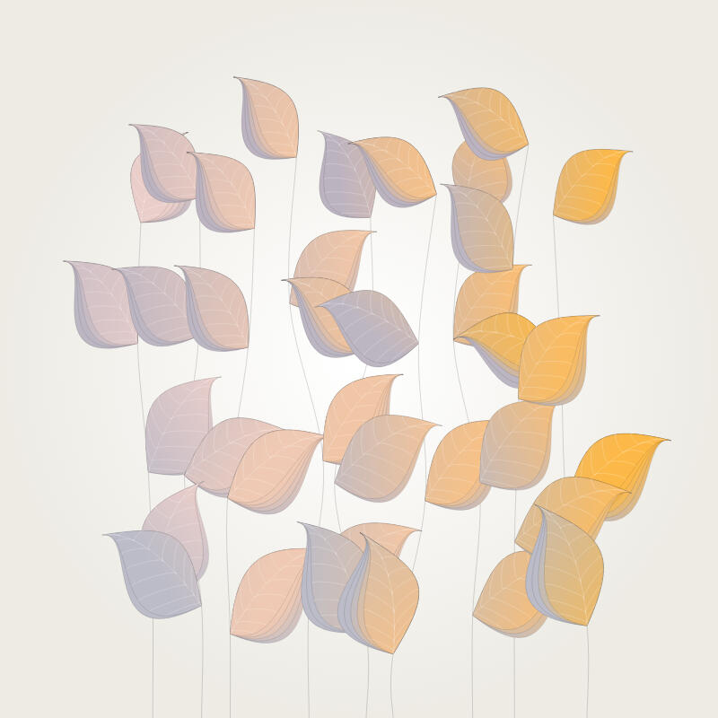 Colorleaves #114, 2021. Aleksandra Jovanić. MIME: application/x-directory, Token: FA2, Storage: IPFS, Contract: KT1...