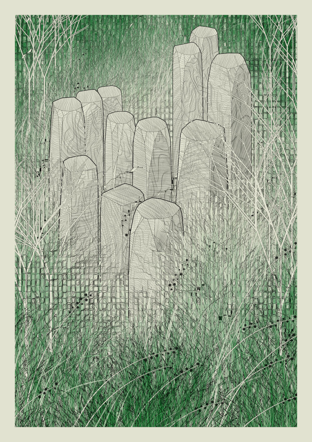 Lushtemples — Heart Shaped, 2021. Michaël Zancan. MIME: image/jpeg, Token: FA2, Storage: IPFS, Contract: KT1...