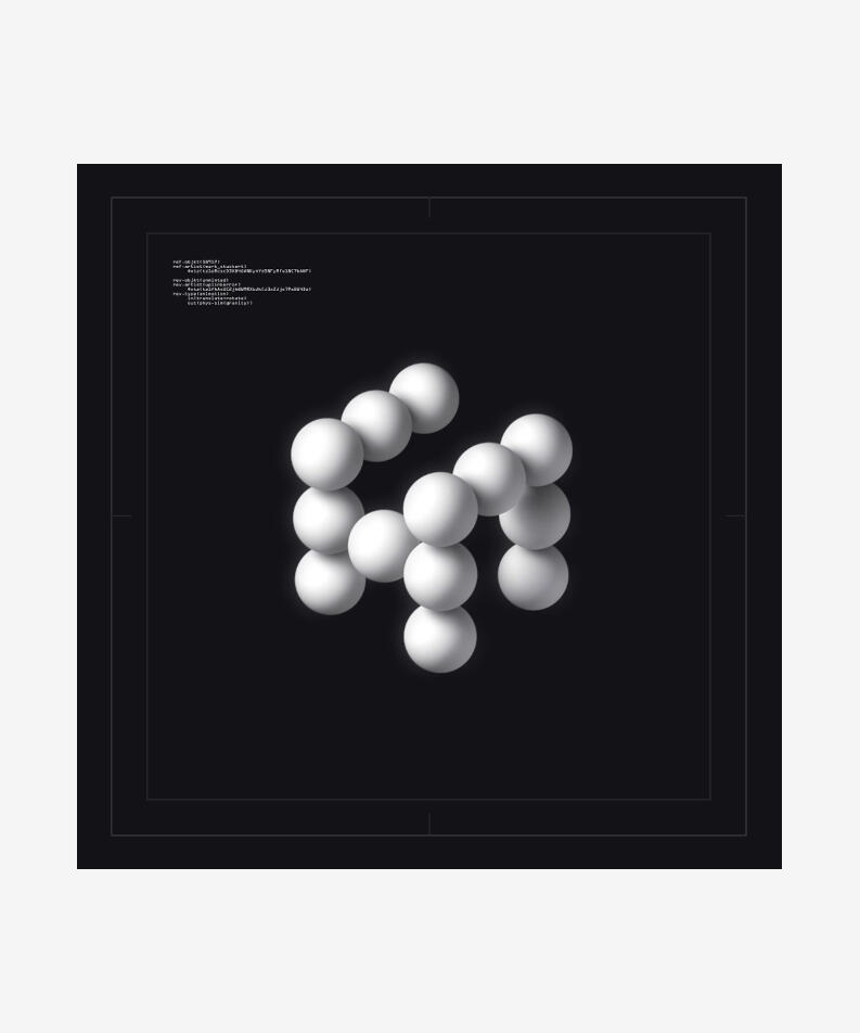 Joseph Barone United States H=N Logo, Animated, 2021 3d-rendered, editioned