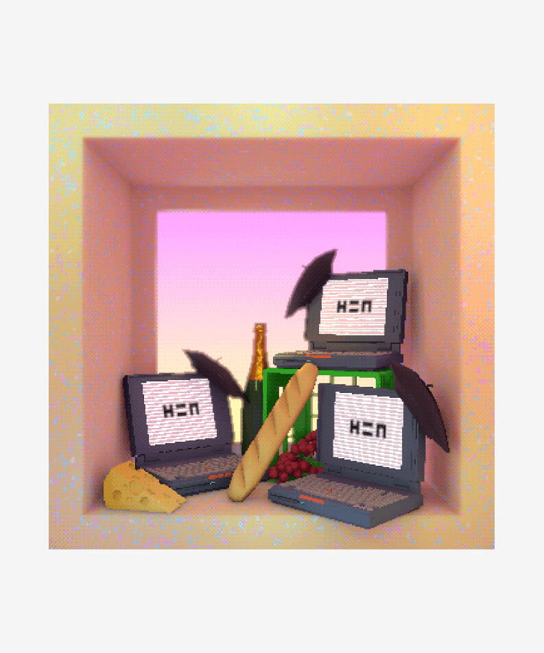 John Karel United States Window Still Life 091, 2021 3d-rendered, editioned