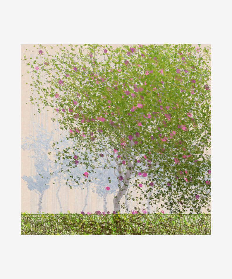 Matt Perkins United States Orchard, 2022 Code-based generative, long-form