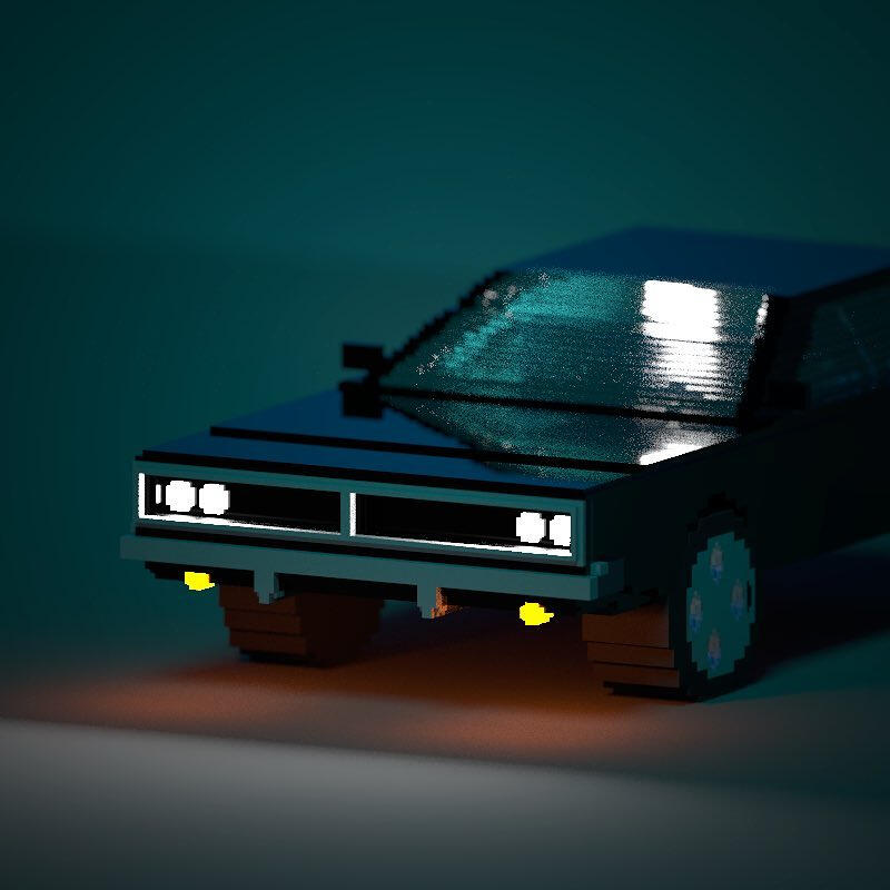 Voxel Dodge, 2021. Alireza Lakizadeh. MIME: image/png, Token: FA2, Storage: IPFS, Contract: KT1...