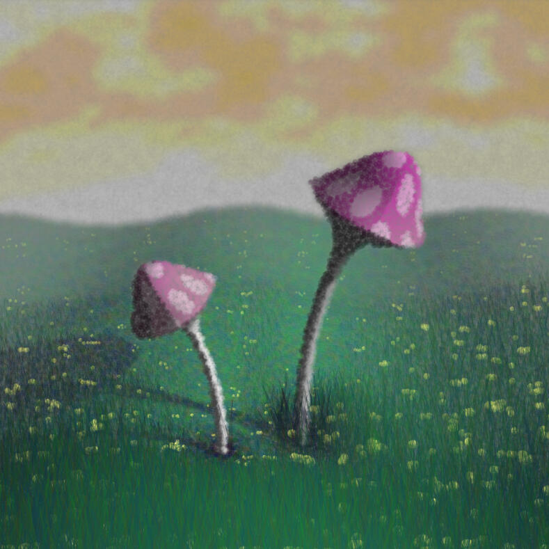 Giants of the Meadow #66, 2022. Pablo Andrioli. MIME: application/x-directory, Token: FA2, Storage: IPFS, Contract: KT1...
