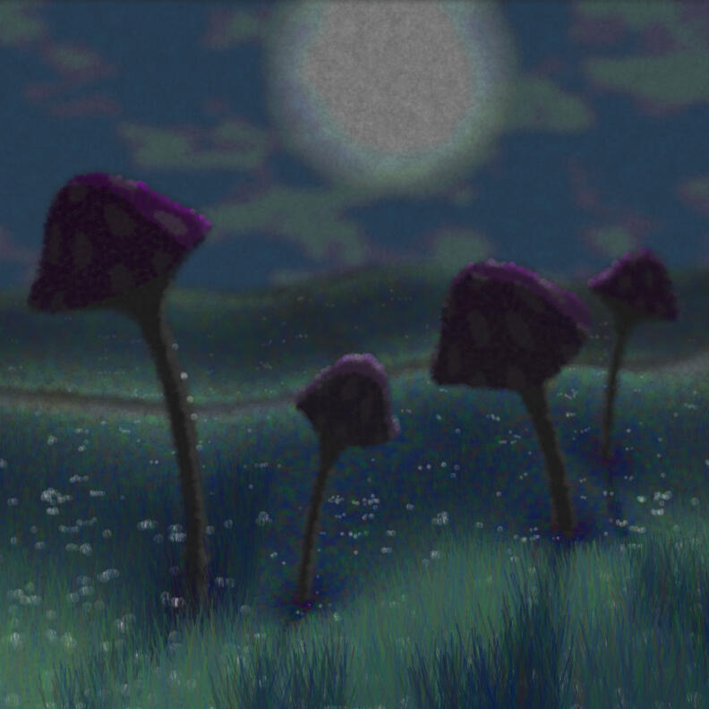 Giants of the Meadow #132, 2022. Pablo Andrioli. MIME: application/x-directory, Token: FA2, Storage: IPFS, Contract: KT1...