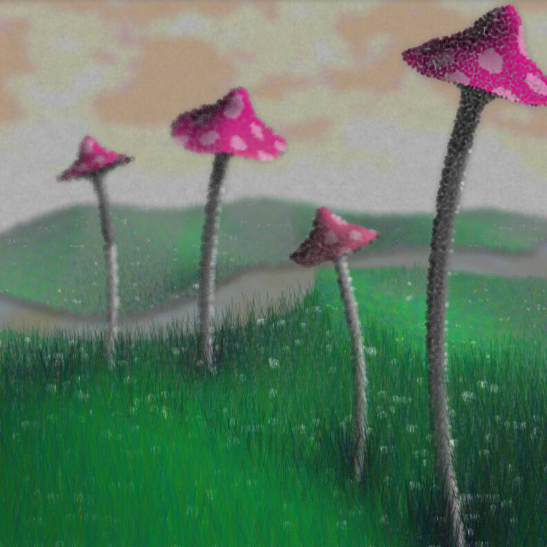 Giants of the Meadow #95, 2022. Pablo Román Andrioli. MIME: application/x-directory, Token: FA2, Storage: IPFS, Contract: KT1...