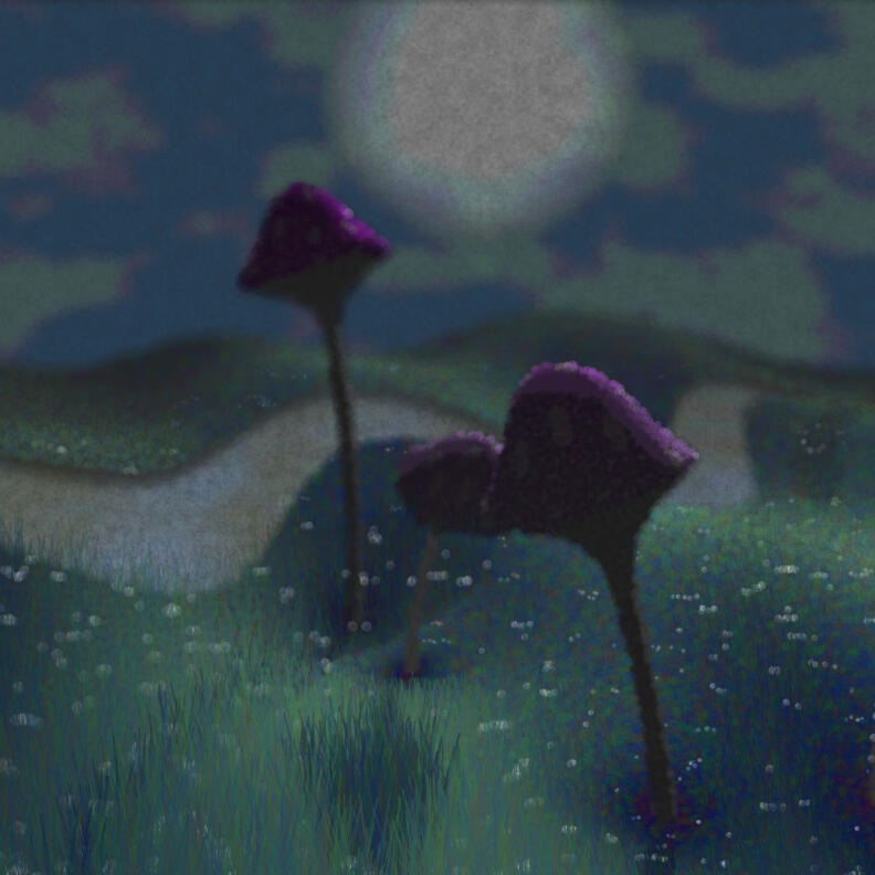 Giants of the Meadow #49, 2022. Pablo Román Andrioli. MIME: application/x-directory, Token: FA2, Storage: IPFS, Contract: KT1...