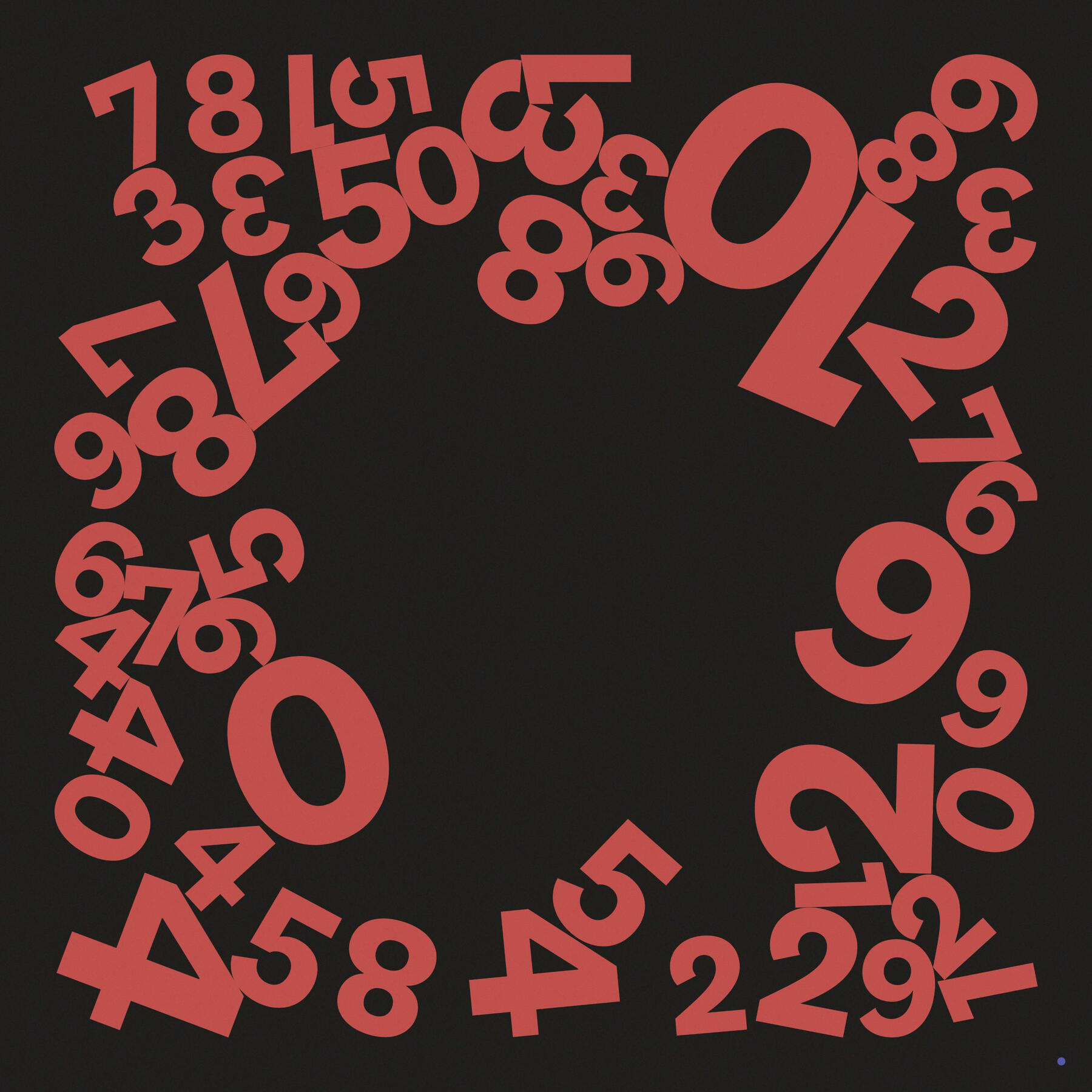 Primordial Type - Numeric, 2021. Kelly Milligan. MIME: image/jpeg, Token: FA2, Storage: IPFS, Contract: KT1...