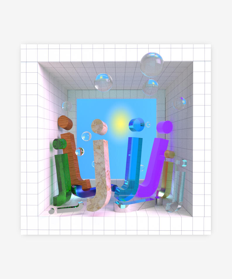 Chank Diesel United States Js for jjjjjjjjjohn, 2021 3D-rendered, editioned