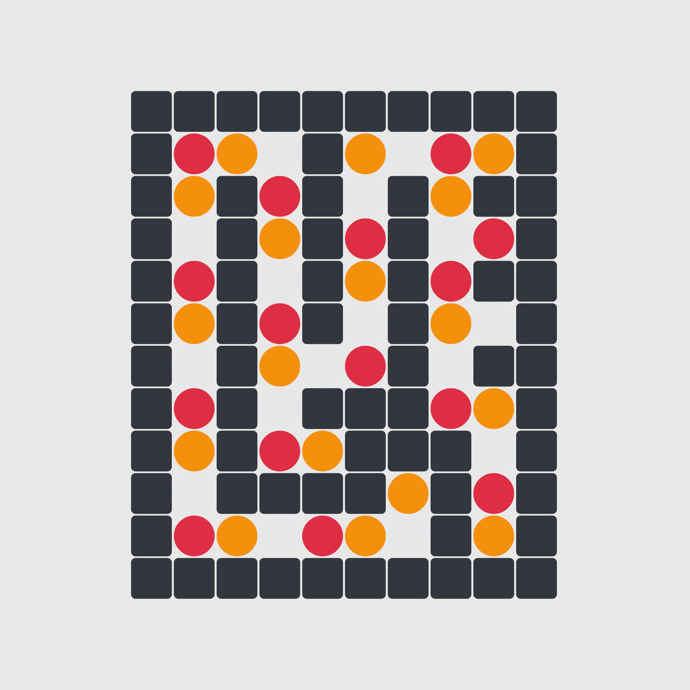Tilemoji #23, 2022. Frank Force. MIME: application/x-directory, Token: FA2, Storage: IPFS, Contract: KT1...