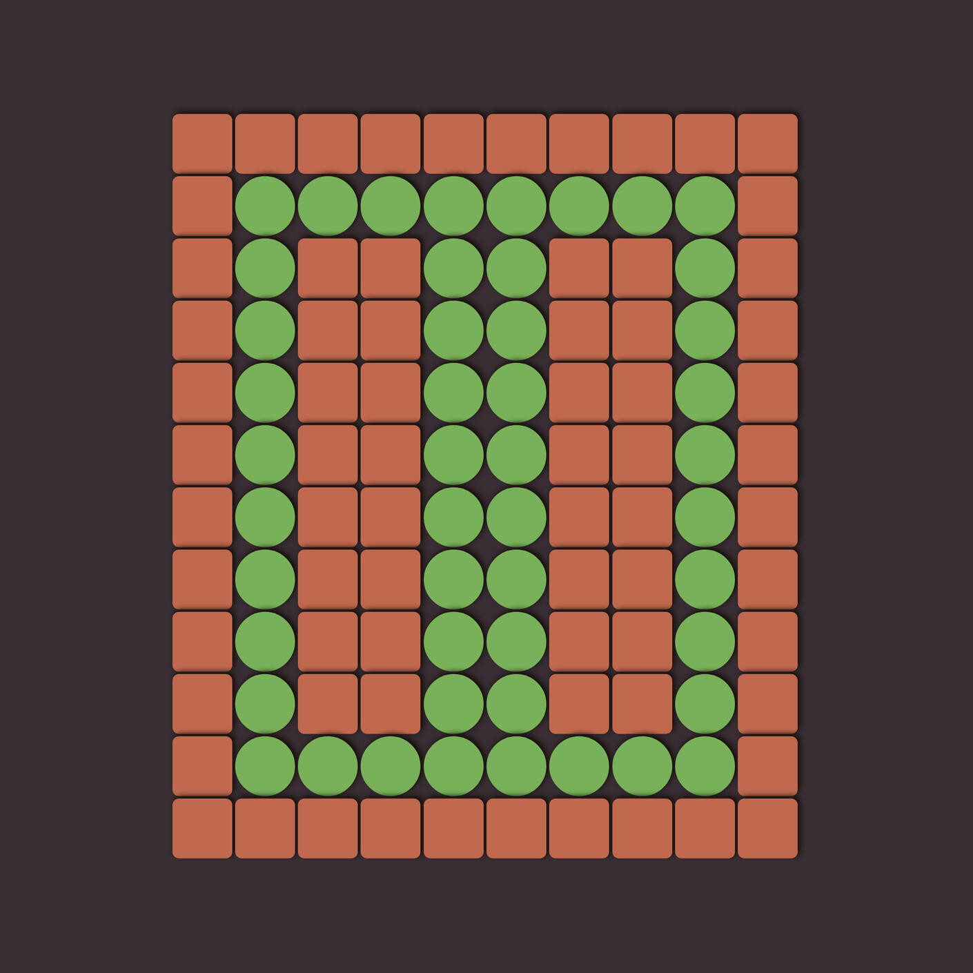 Tilemoji #55, 2022. Frank Force. MIME: application/x-directory, Token: FA2, Storage: IPFS, Contract: KT1...