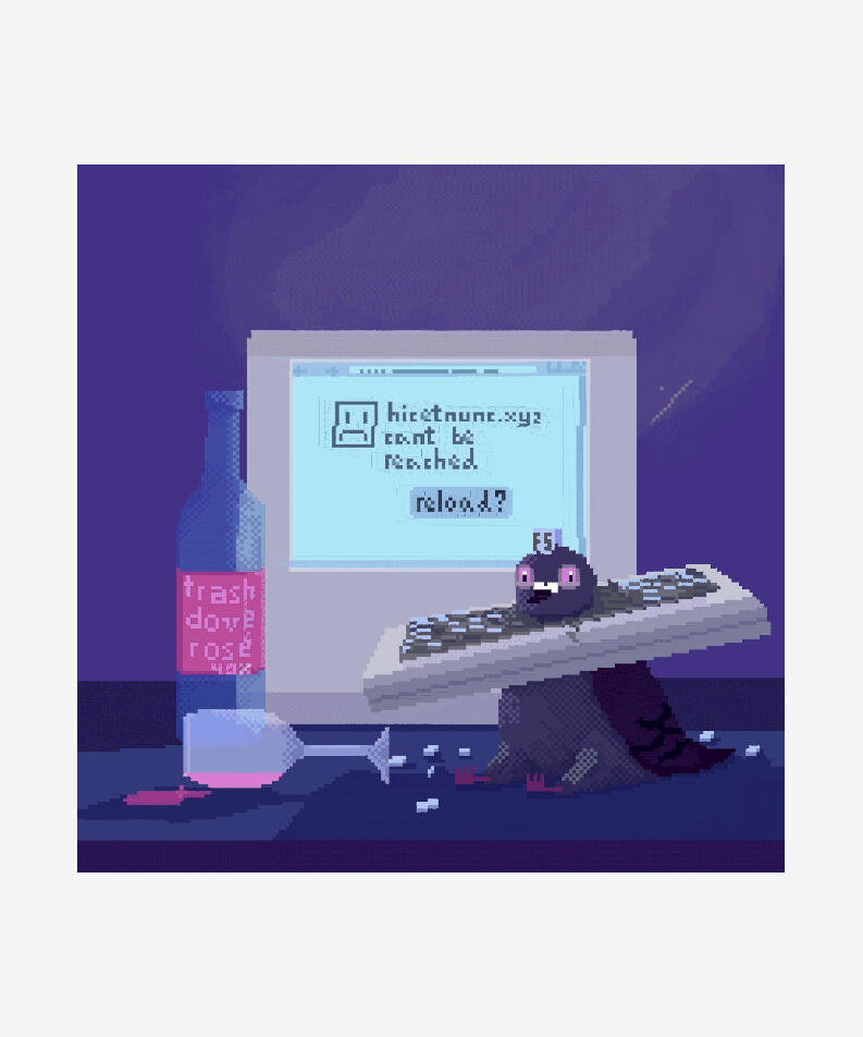 Megan Glenna United States Selected Works, 2021 Animated pixel art, editioned