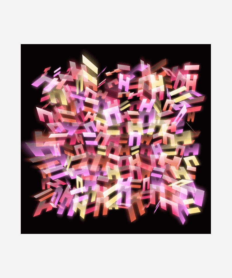 Lammetje Netherlands What a Ride, 2021 Code-based generative, editioned