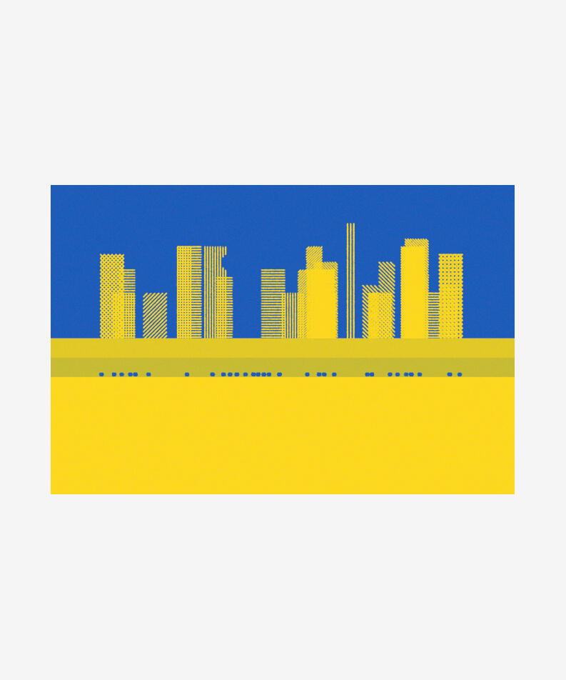 Yazid Brunei Eternal City, 2022 Code-based generative, editioned